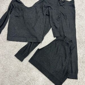 Victoria's Secret charcoal Sweater Set/3 piece